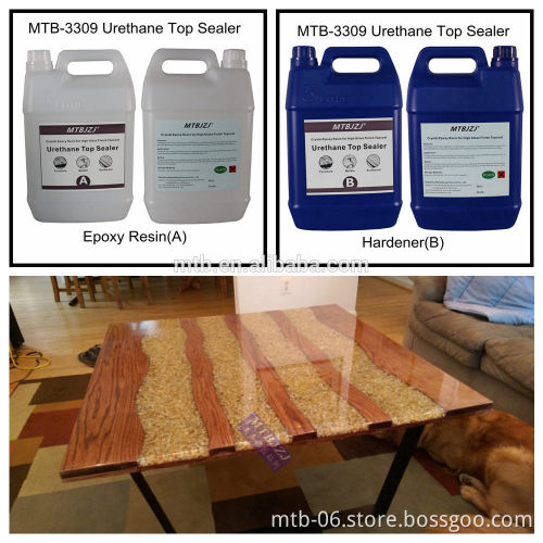 Clear Coat Table Top Eppxy Resin and Hardener